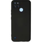 Skygo Revify Realme C25Y Kılıf Nano Içi Kadife Silikon - Siyah