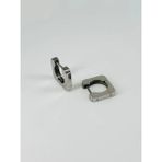 Skygo Revify Rodyum Çelik Erkek Küpe Çap (9 Mm) Kalınlık (3 Mm) - EKP0013