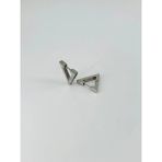 Skygo Revify Rodyum Çelik Erkek Küpe Çap (9 Mm) Kalınlık (3 Mm) - EKP0019