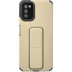 Skygo Revify Samsung Galaxy A03S Kılıf Mega Standlı Silikon - Gold
