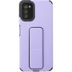 Skygo Revify Samsung Galaxy A03S Kılıf Mega Standlı Silikon - Lila
