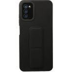 Skygo Revify Samsung Galaxy A03S Kılıf Mega Standlı Silikon - Siyah