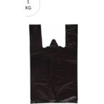 Skygo Revify Siyah Atlet Poşet Büyük Boy 32X57 cm Takriben 72 Adet 1 kg