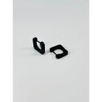Skygo Revify Siyah Çelik Erkek Küpe Çap (9 Mm) Kalınlık (3 Mm) - EKP0014