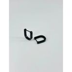 Skygo Revify Siyah Çelik Erkek Küpe Çap (9 Mm) Kalınlık (3 Mm) - EKP0016