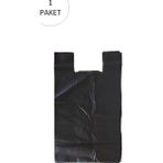 Skygo Revify Siyah Hışır Atlet Poşet Mini Boy 22X31 cm 1 Paket Takriben 500 Adet