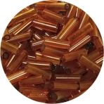 Skygo Revify Uzun Boru Kesme Boncuk Çap 2mm Uzunluk 10 mm - 60 Gram - Şeffaf Gold - BNC293
