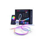 Skygo RGB Kumandalı Sese Duyarlı Animasyonlu Neon Şerit Hortum Led USB ve App Uyumlu 5 Metre
