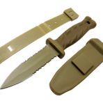 Skygo S30V Gerber Knives Haki 22 cm Testere Detaylı Kılıflı Av Bıçağı