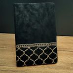 Skygo Siyah Deri Defter - Çok Renkli - Standart - Düz