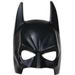 Skygo Siyah Renk Çocuk Boy Arkadan Lastikli Batman Maskesi Yarasa Adam
