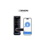 Skygo Smart Akıllı Kapı Kilidi | Parmak Izli Şifreli Bluetooth Gateway Uyumlu Siyah (X8056) - Option-1