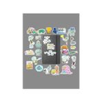 Skygo Squidward Paketi/bullet Journal Defter Çıkartma Ajanda Laptop Etiket - -- - Option-1