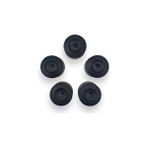 Skygo Tekerlek Jant Bijon Kapağı 5 Adet 1K0601173 Vw Id5 ile Uyumlu 2021-2024 - (ClearEyelets)Black-RadiantOrchid - 13 inç