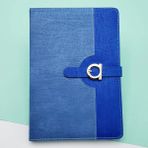 Skygo Termo Deri Defter Mavi - Çok Renkli - Standart - Düz