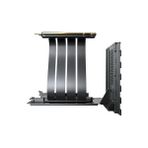 Skygo Vgm 2 Dikey Gpu Montaj Kiti, Yüksek Hızlı Pcıe 4.0 x 16 Yükseltici Kablo, 90 Derece Uzatma Bağlantı Noktalı 244 mm Esnek Genişletici Kart, Sadece 7 Pcıe Yuvası Tam Aralık, 3 Yuvalı Gpu Tutucu - Siyah