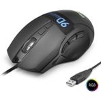 Skygo X10 Gaming Mouse 12800 Dpi 9 Tuş Makro 1000 Hz Rgb - Siyah - Standart