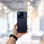 Skygo Xiaomi Mi 13 Pro Arkası Buzlu Şeffaf Hassas Düğme Kamera Çıkıntılı Sert Mat Perfect Lacivert