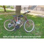 Skyhawk 85cc 2 Zamanlı Benzinli Bisiklet Motor Kiti Çok Renkli