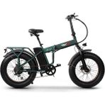 Skyjet Katlanabilir Elektrikli Bisiklet Nitro Pro 250 W Yeşil Disk Frenli Güçlü Motor