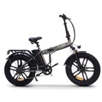 Skyjet Nitro Pro Katlanabilir Elektrikli Bisiklet - Kahverengi