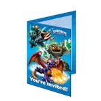 Skylanders için davetiye ile 8 adet zarf