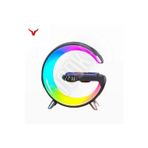 Skyloong Ape Bluetooth Hoparlör 15w Hızlı Şarj Gece Lambası Alarm Özel Asistan Led Ambiance Google