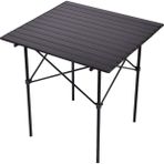 SkyNest Katlanır Alüminyum Kamp Piknik Masası Siyah 70X67X70 - 1