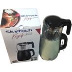 Skytech Elektrikli Çaydanlık Çaycı ST-5575CK 50 Hz / 60 Hz 220 - 240 V F Skytech Garantili 2 Yıl Çelik Yeşi - 1650 W