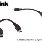 SL-OTG20 15cm Usb Mini 5p Otg Data Kablosu
