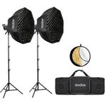 SL60II Bi 60W Bi-Color LED Video Işığı 2'li Kit