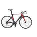 Slacano Xrs001 Uci 105 56Cm Siyah Kırmızı Karbon Yol Yarış Bisikleti