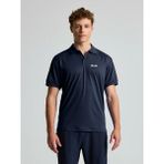 Slam Tech Pique Polo Evo Erkek Mavi Tişört - 0 Siyah