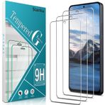 Slanku [3 Paket Ekran Koruyucu Xiaomi Redmi Note 12 Pro 5G / Note 12 Pro+ Plus 5G Temperli Cam, 9H Sertlik, Kılıf Dostu, Kabarcıksız, Çizilmez, Kurulumu Kolay
