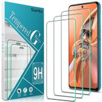 Slanku Xiaomi Redmi Note 9S, Note 9 Pro, Note 9 Pro Max için 3 adet koruyucu cam, çizilmez, kabarcıksız, 9H sertlik, ultra dayanıklı, 0,33 mm ultra şeffaf ekran koruyucu folyo