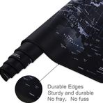 Slaster 90X40 Dünya Haritası Desenli XXL Gaming Mousepad (Büyük Boy World Map Oyuncu Mouse Pad)