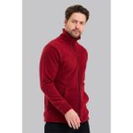 Slazenger 5015 Erkek Bordo Polar Hırka