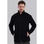 Slazenger 5017 Erkek Polar Hırka - XL - Siyah