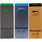 Slazenger Active Sport 3x 125 ml Aromatik Parfüm Seti (Gold-Mavi-Yeşil) Erkekler İçin