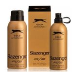 Slazenger Active Sport Gold EDT 125 ml Odunsu Erkek Parfümü + 150 ml Deodorant Seti