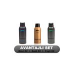 Slazenger ACTİVE SPORT YEŞİL 2 MAVİ 2 GOLD 2 TOPLAM 6 DEODORANT 150 ML