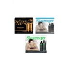 Slazenger Active Sport Yeşil + Mavi + Gold 125ml X 3lü Set