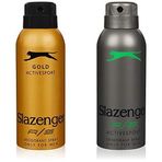 Slazenger Activesport Gold Deodorant Spray (150 ml) ve Slazenger Activesport Yeşil Deodorant Spray (150 ml)