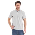 Slazenger BOLT Erkek Polo Yaka Gri Tişört