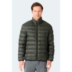 Slazenger Braum Erkek Şişme Koyu Gri Mont & Kaban - 2XL - Haki