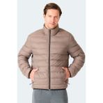 Slazenger Braum Erkek Şişme Koyu Gri Mont & Kaban - XL - 231 - Kahve