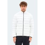 Slazenger Braum Erkek Şişme Koyu Gri Mont & Kaban - XL - Ekru