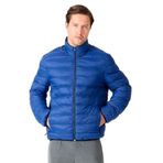 Slazenger BRAUM Erkek Şişme Saks Mavi Mont & Kaban
