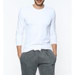 Slazenger Calisto Beyaz Erkek Sweatshirt