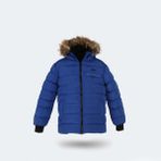 Slazenger CALISTO NEW Unisex Çocuk Mont & Kaban Saks Mavi - 11 - 12 Yaş